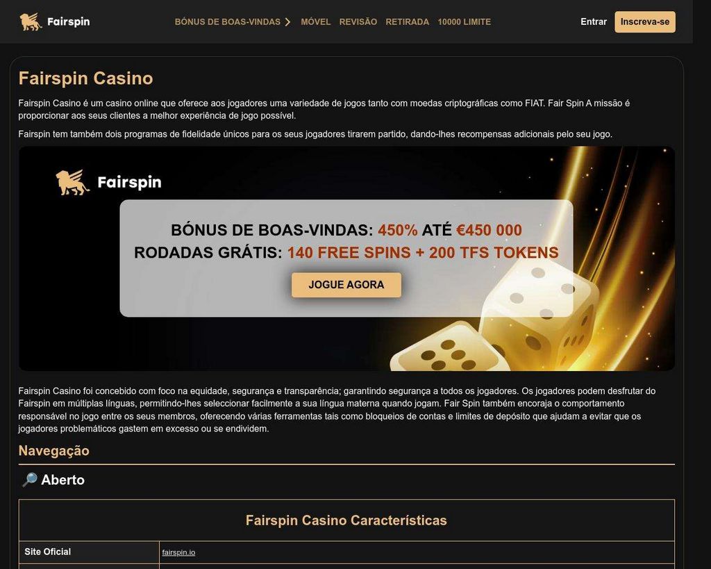 Fairspin Online Casino Testimonial 2026